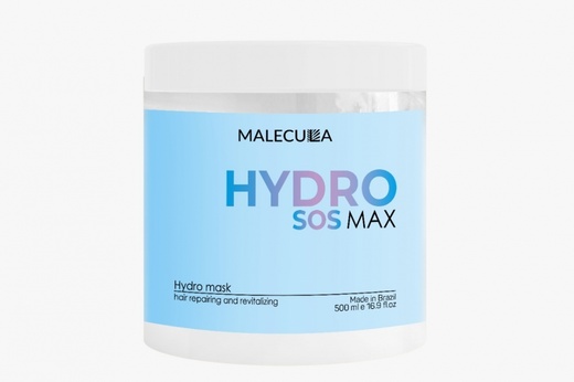 Malecula, Увлажняющая маска для волос Hydro SOS Mask, 500 мл арт.24790