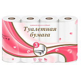 Туалетная бумага трехслойная (8 рулонов)