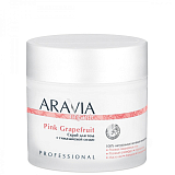 ARAVIA Organic 7032, Скраб для тела с гималайской солью "Pink Grapefruit", 300 мл